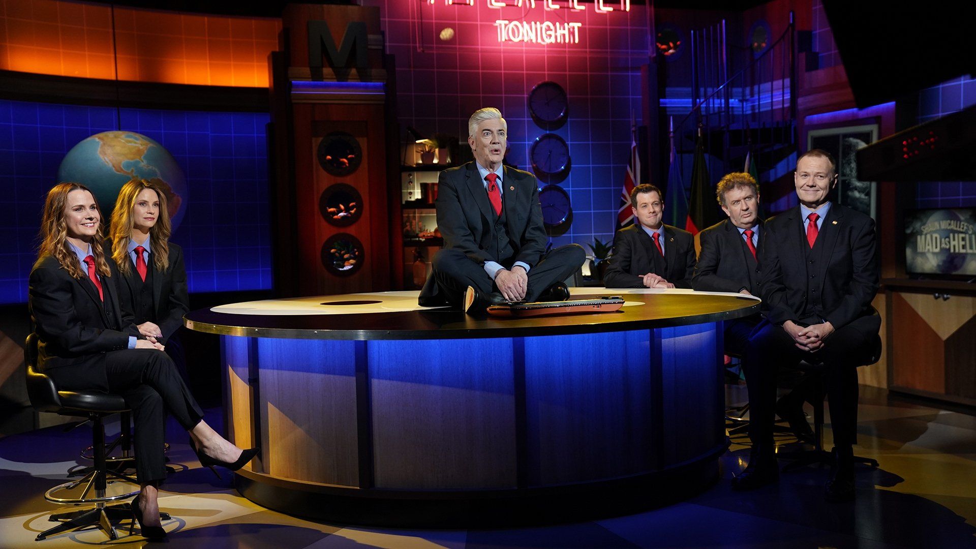 Shaun Micallef's Mad as Hell background