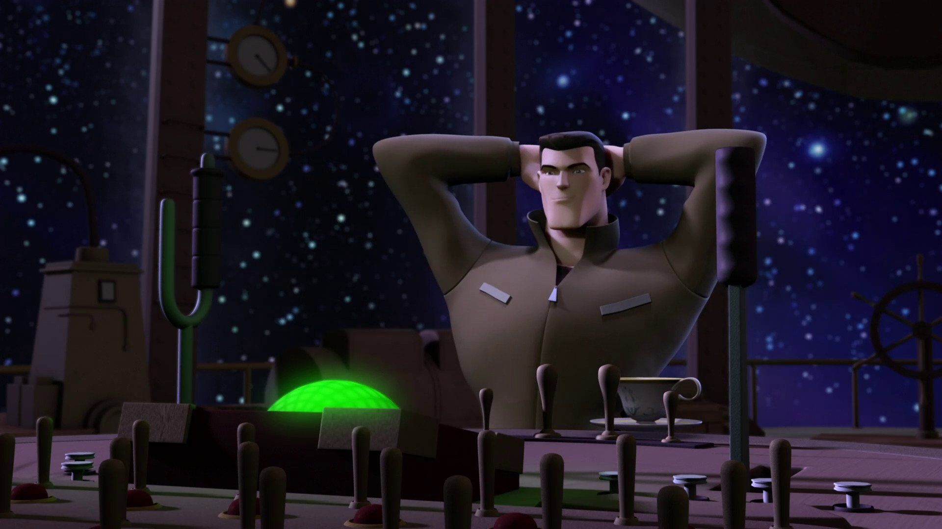 Green Lantern: The Animated Series background
