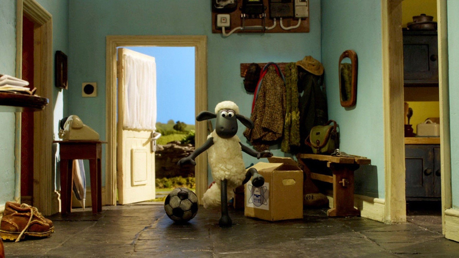 Shaun the Sheep background