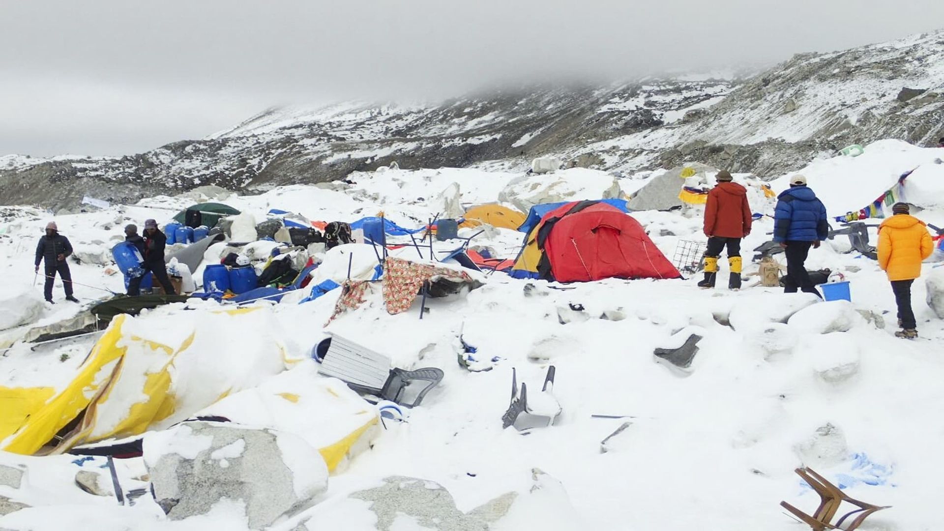 Aftershock: Everest and the Nepal Earthquake background
