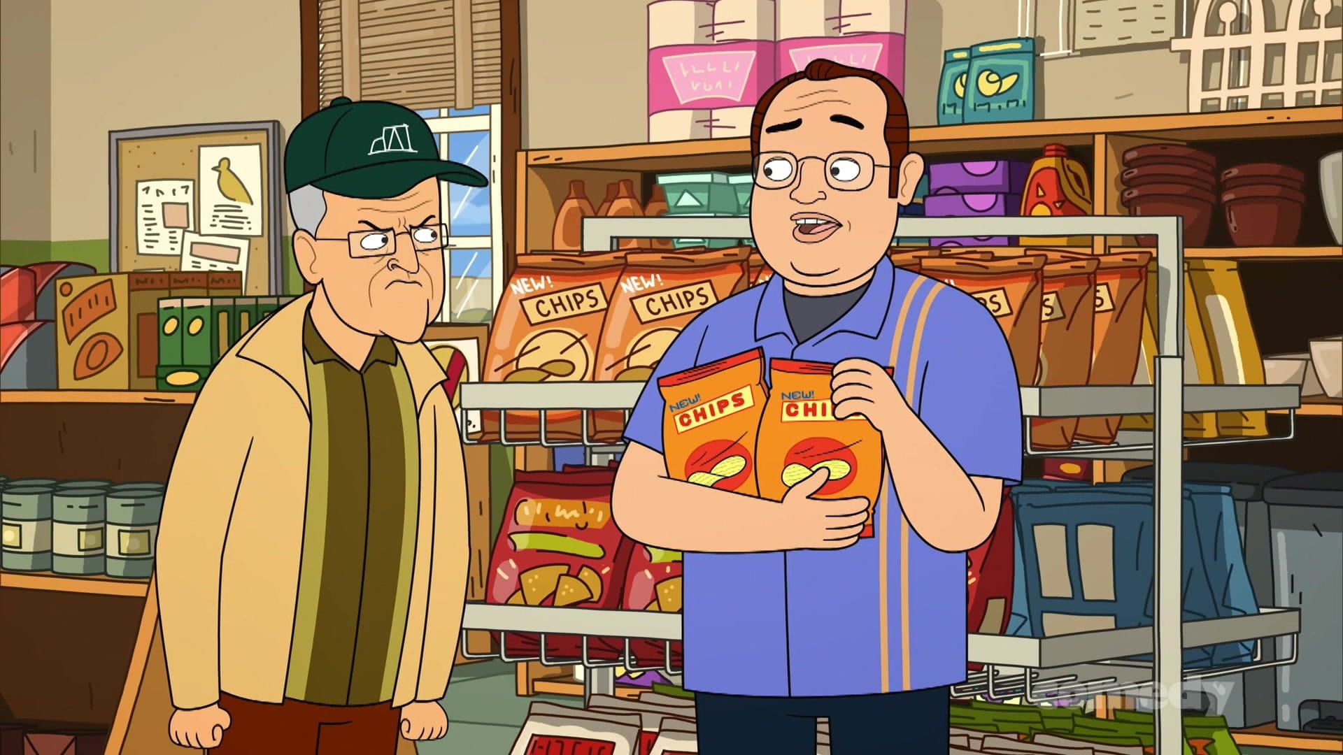 Corner Gas Animated background