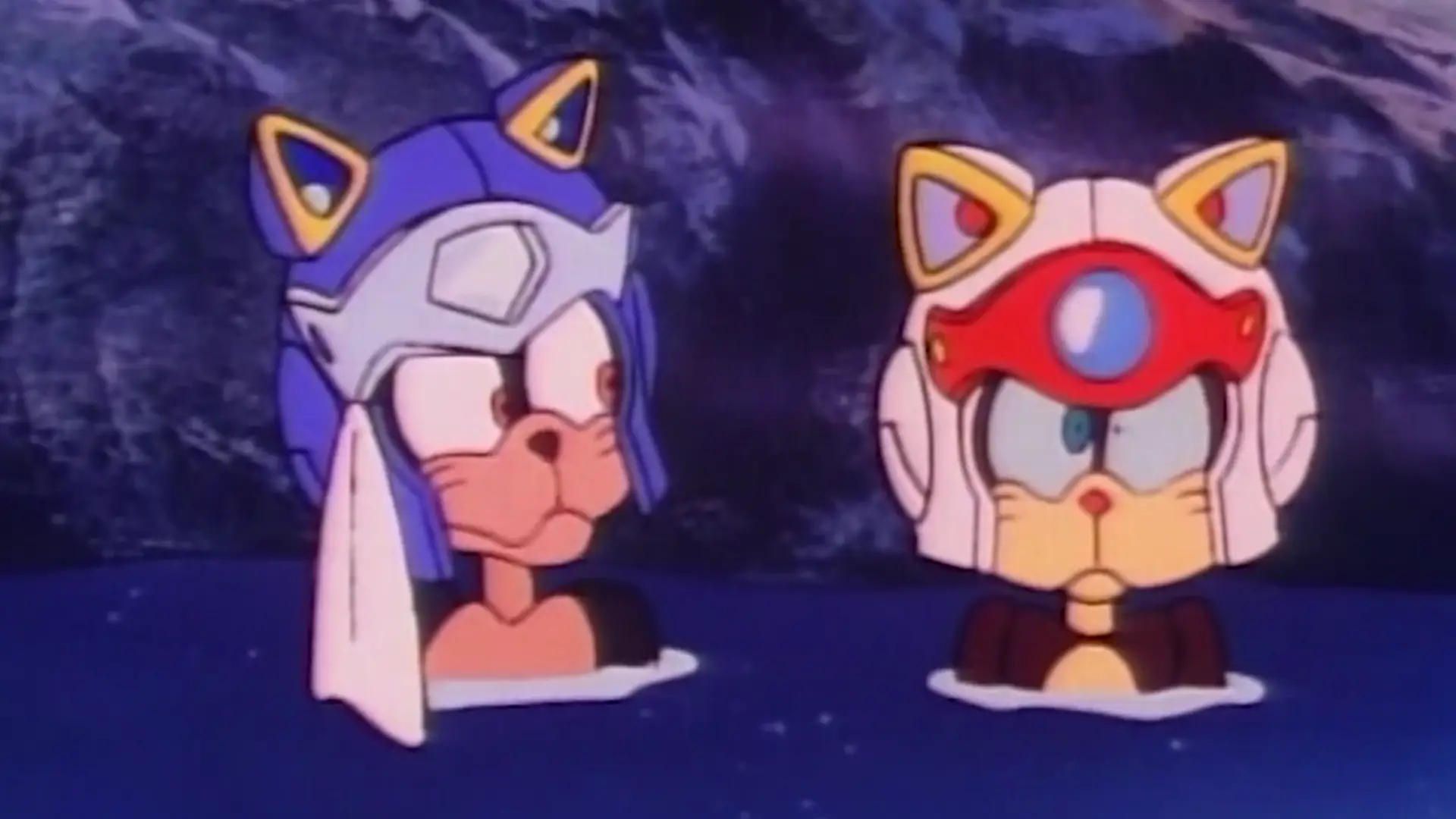 Samurai Pizza Cats background