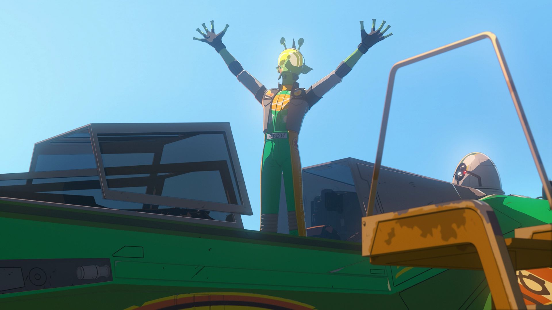 Star Wars Resistance background