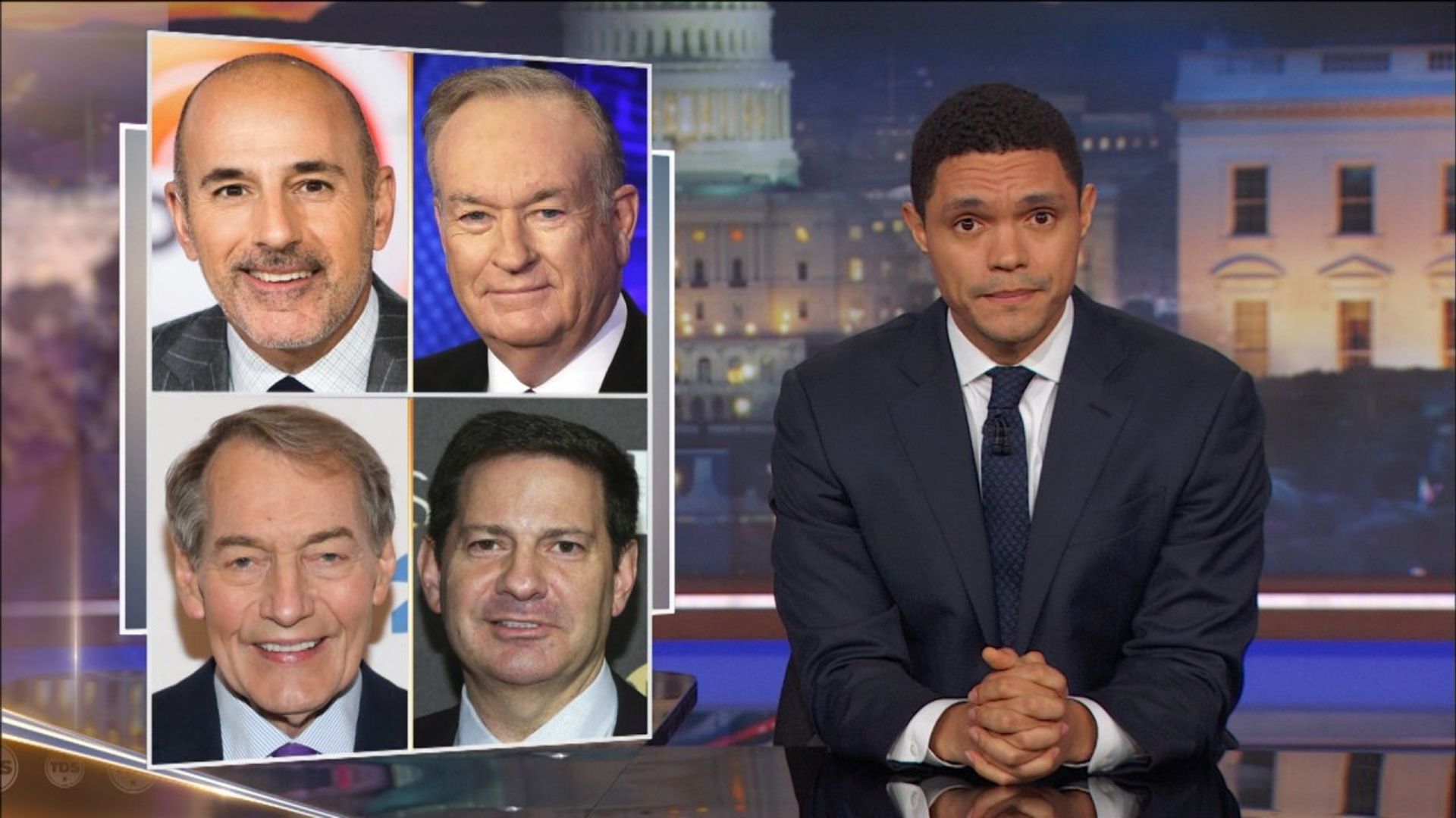 The Daily Show background