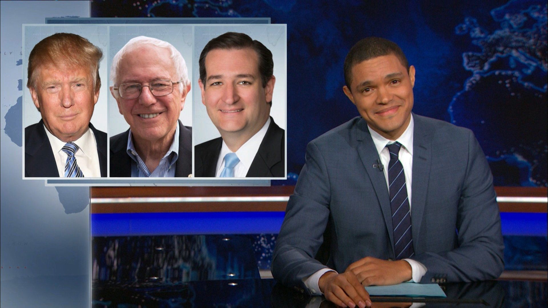 The Daily Show background