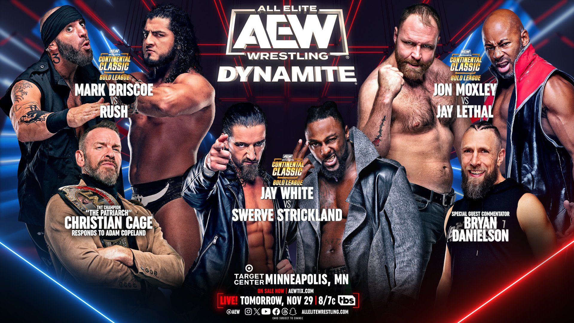 All Elite Wrestling: Dynamite background