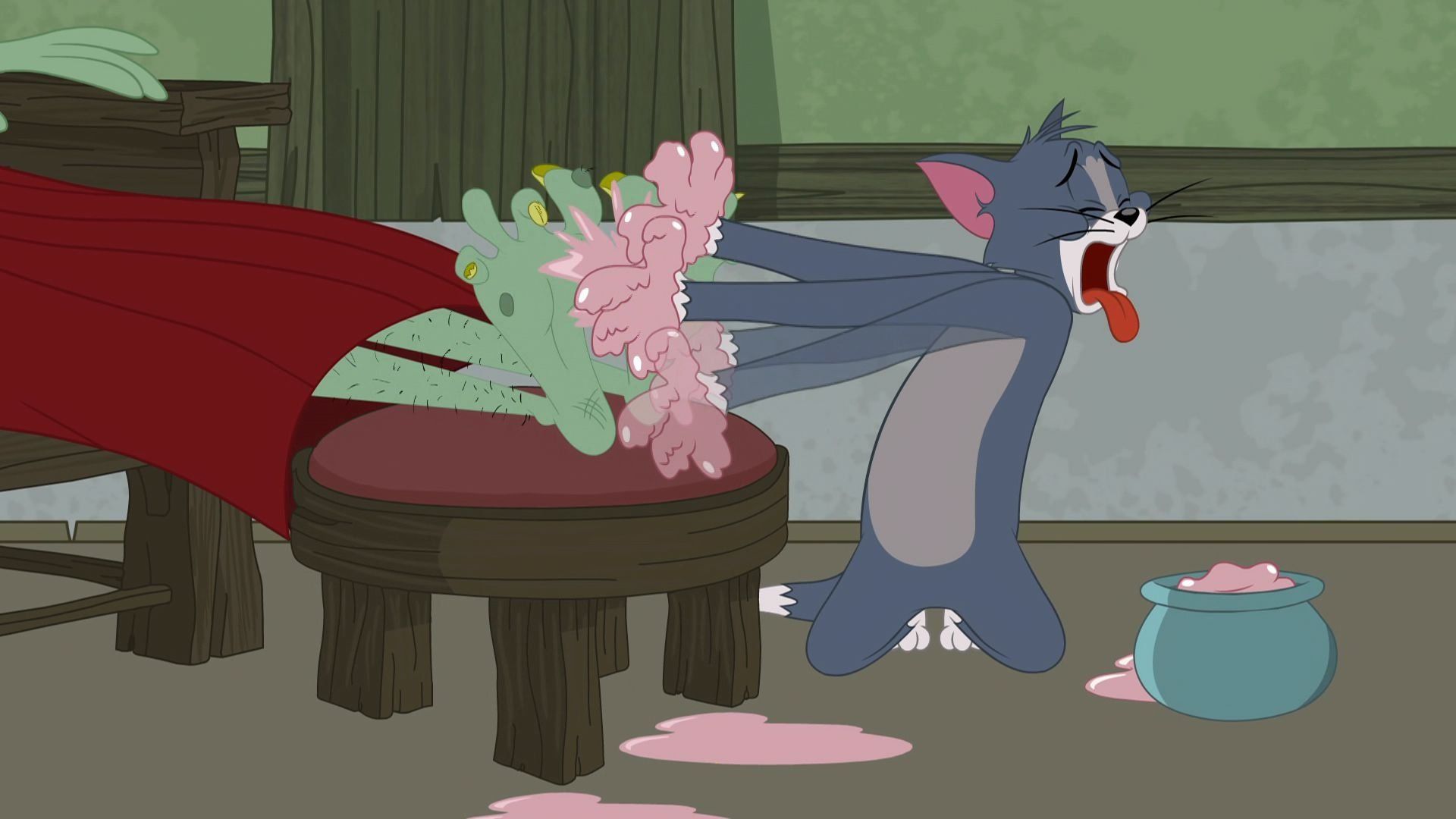 The Tom and Jerry Show background