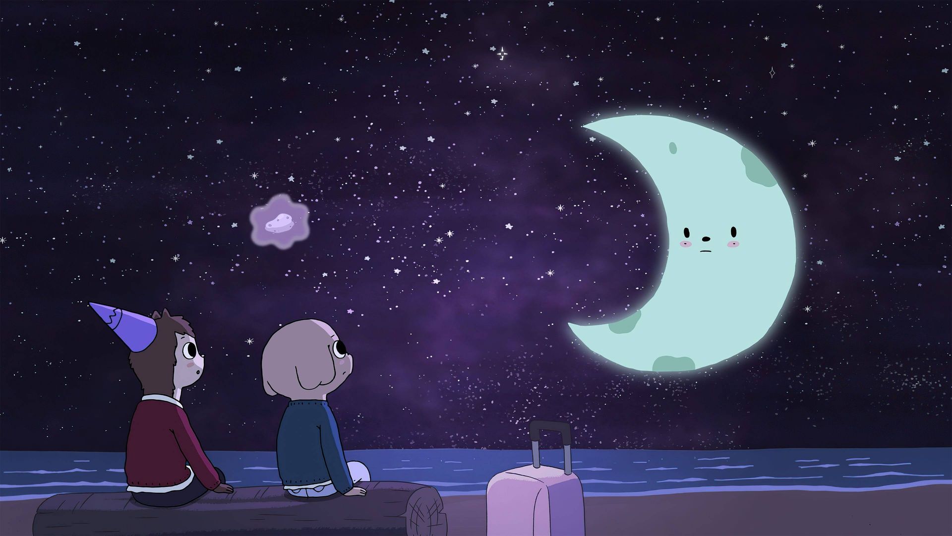 Summer Camp Island background