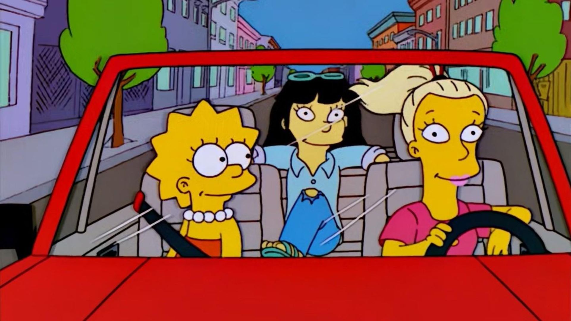 The Simpsons background