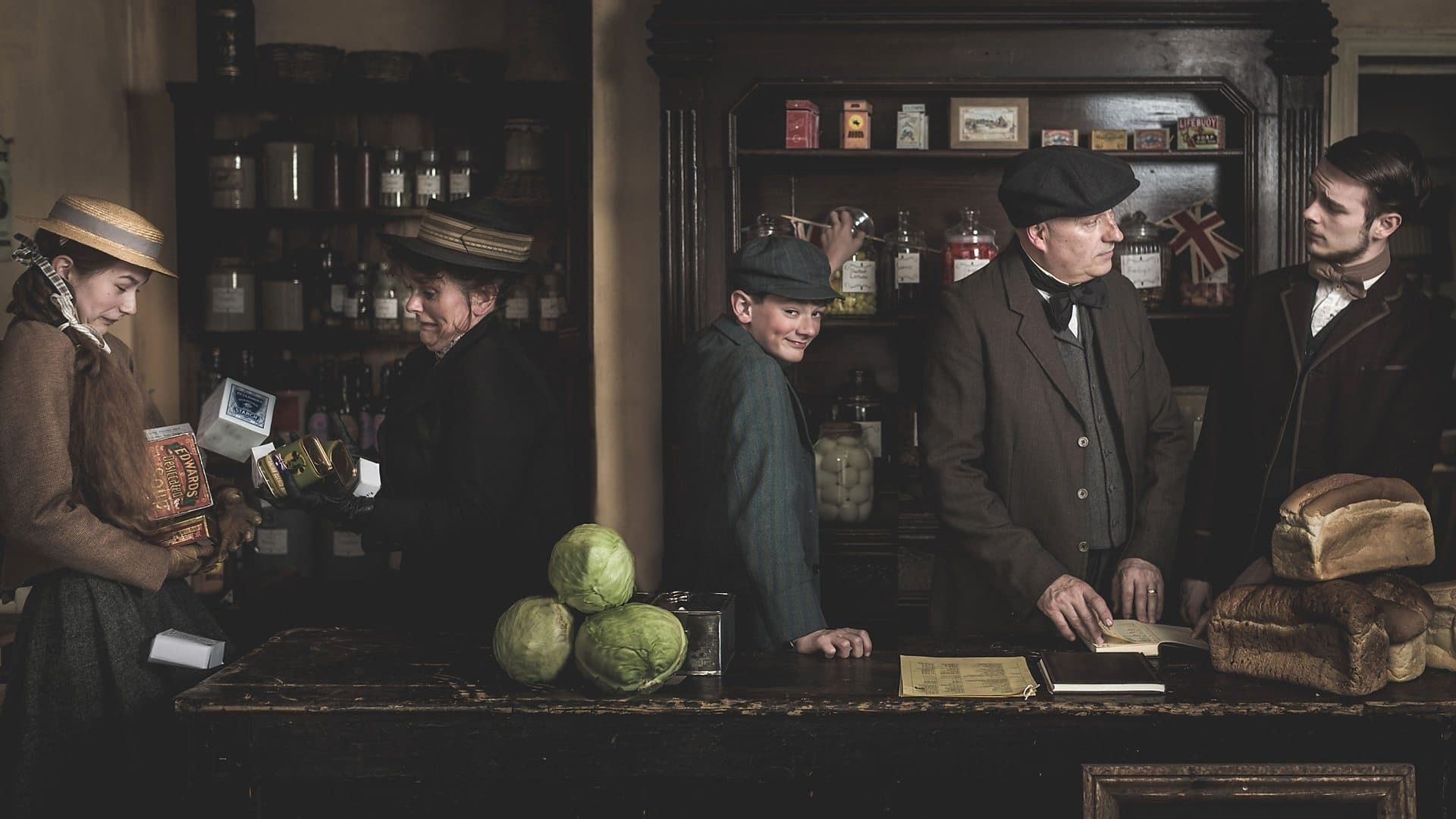 Back in Time for the Corner Shop background