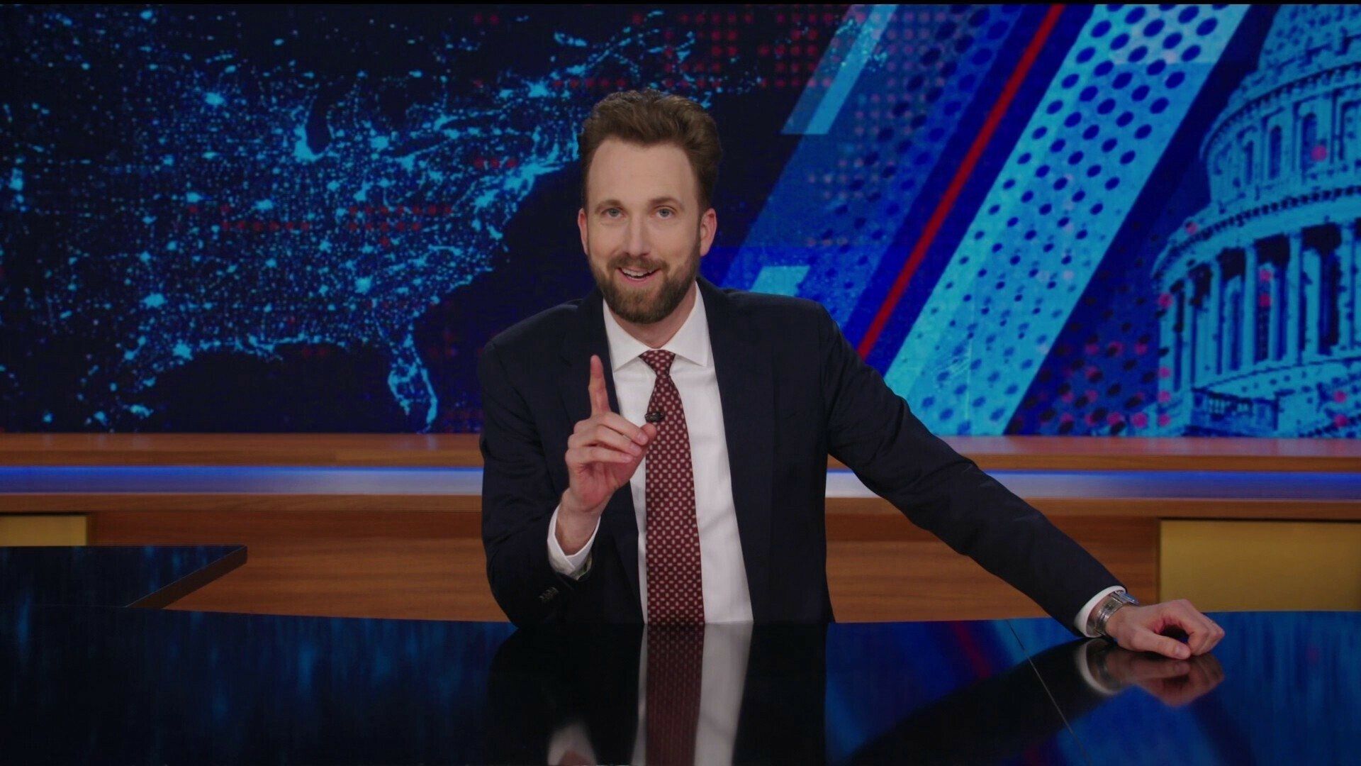 The Daily Show background