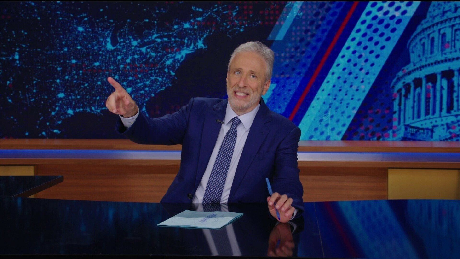 The Daily Show background
