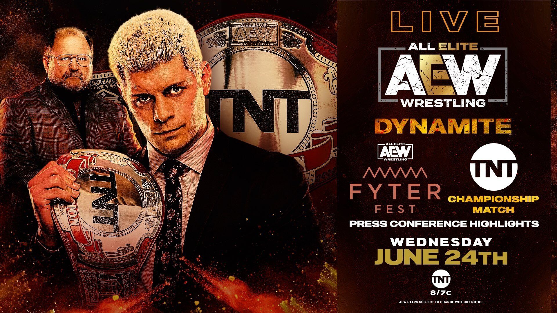 All Elite Wrestling: Dynamite background