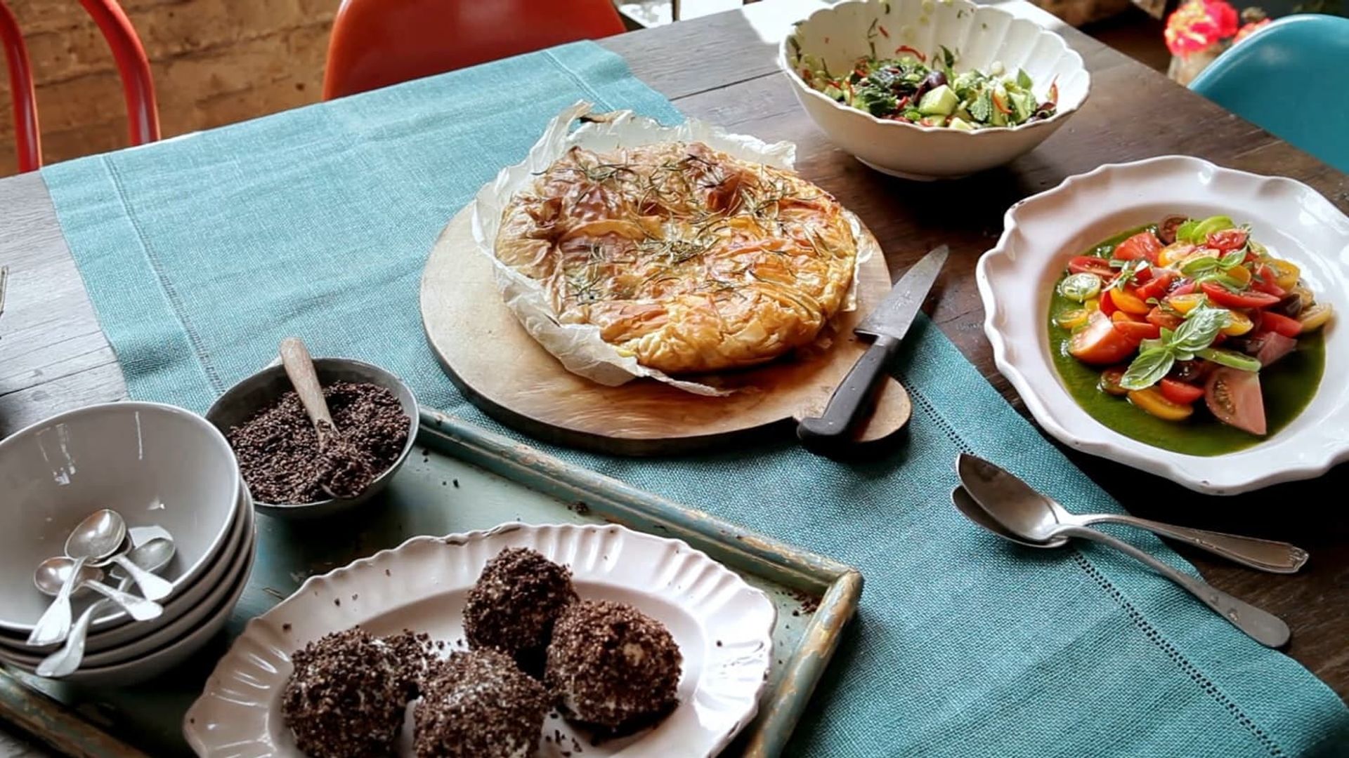 Jamie's 30 Minute Meals background