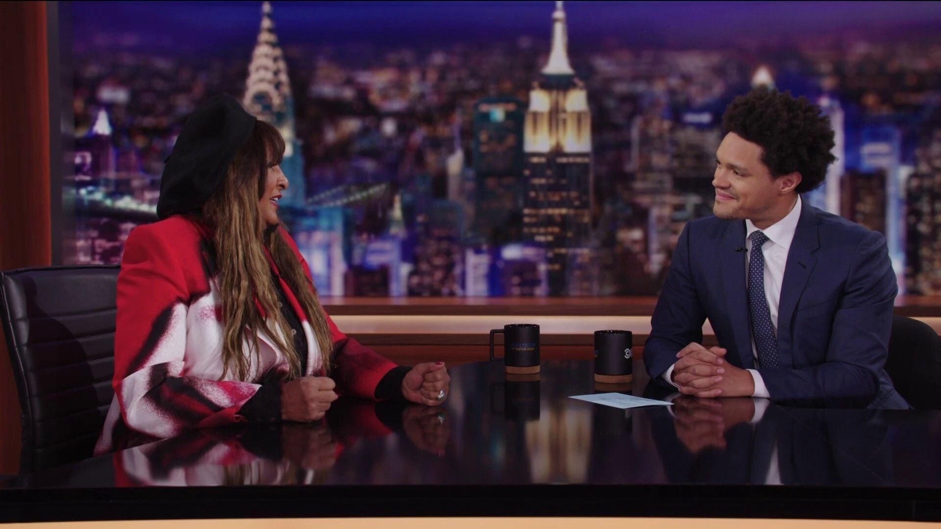 The Daily Show background