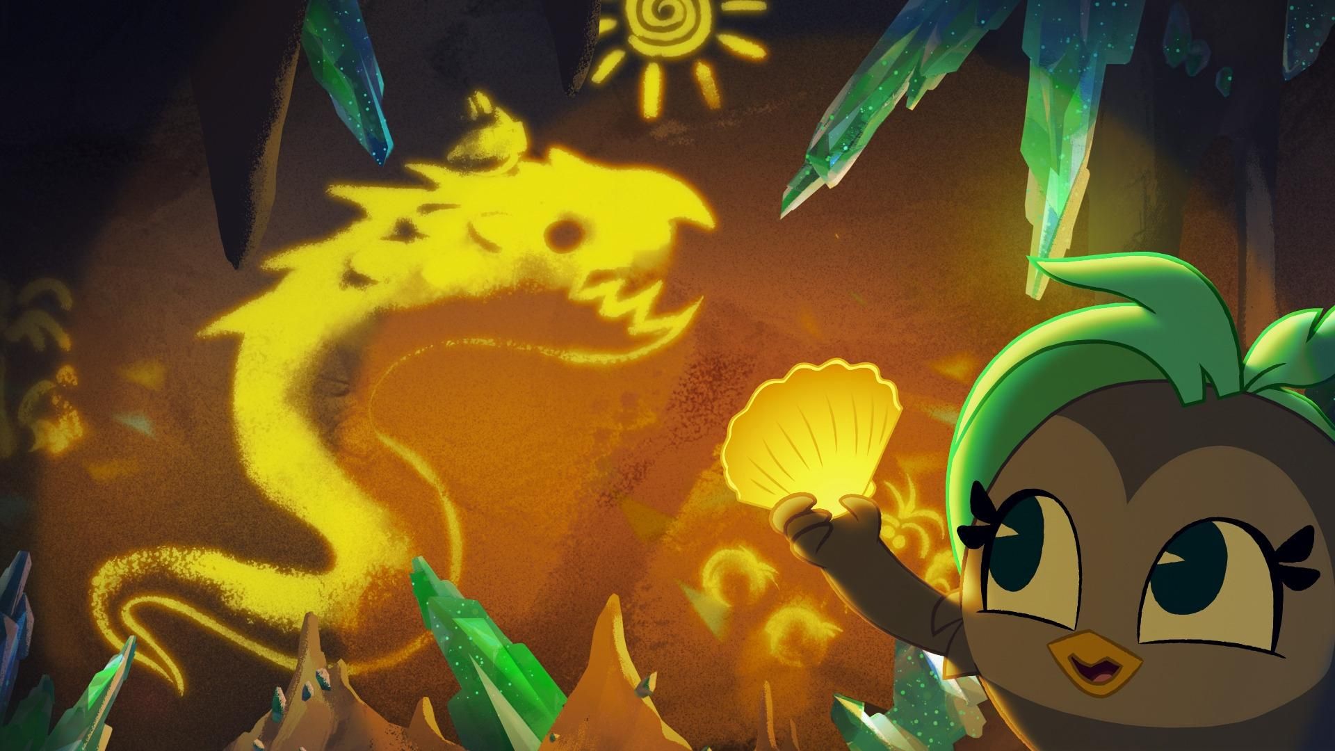Angry Birds Mystery Island background