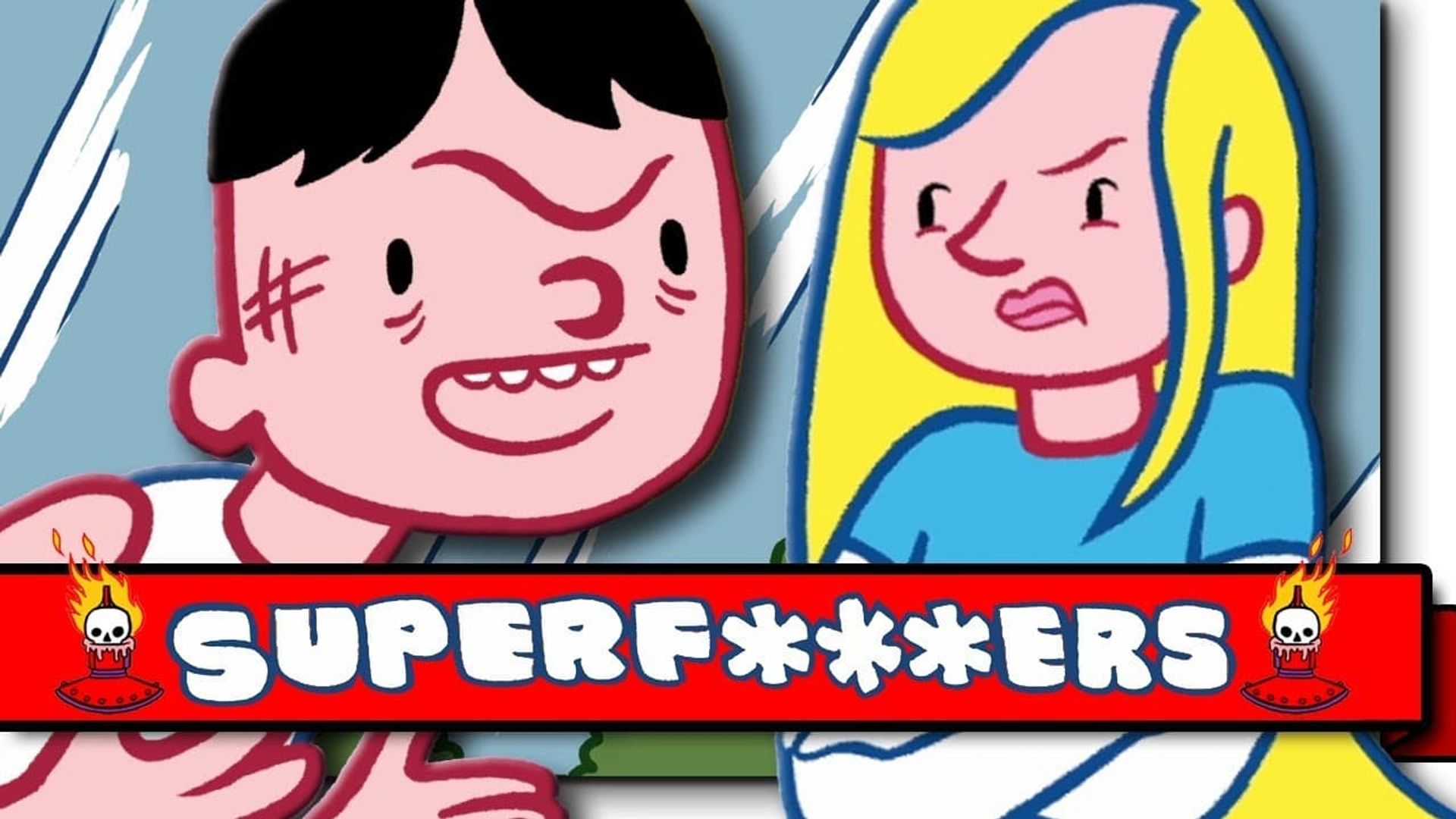 Super F***ers background