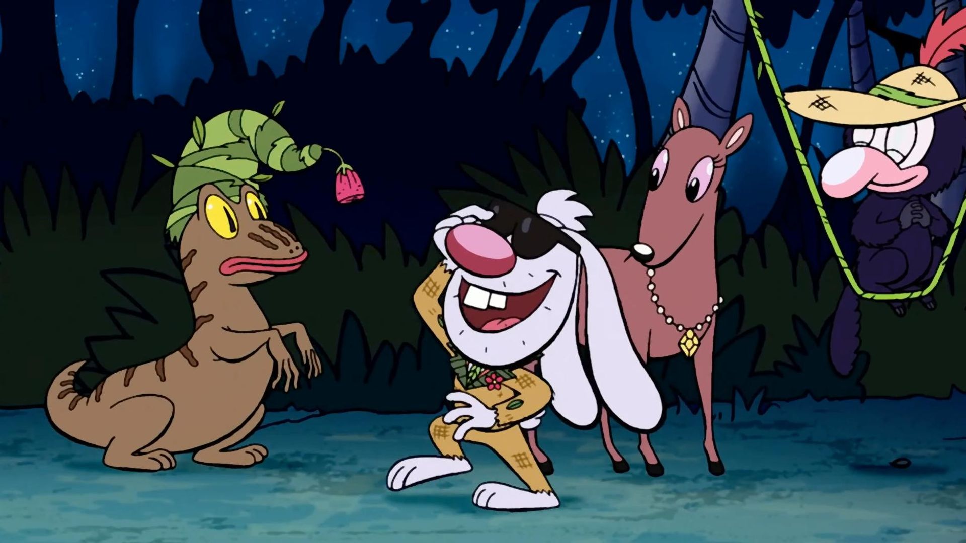 Brandy & Mr. Whiskers background