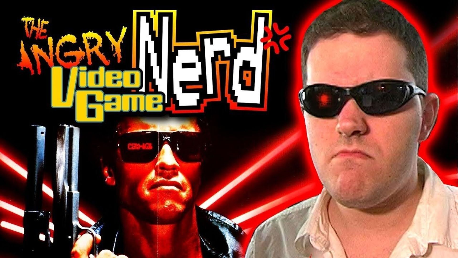 The Angry Video Game Nerd background