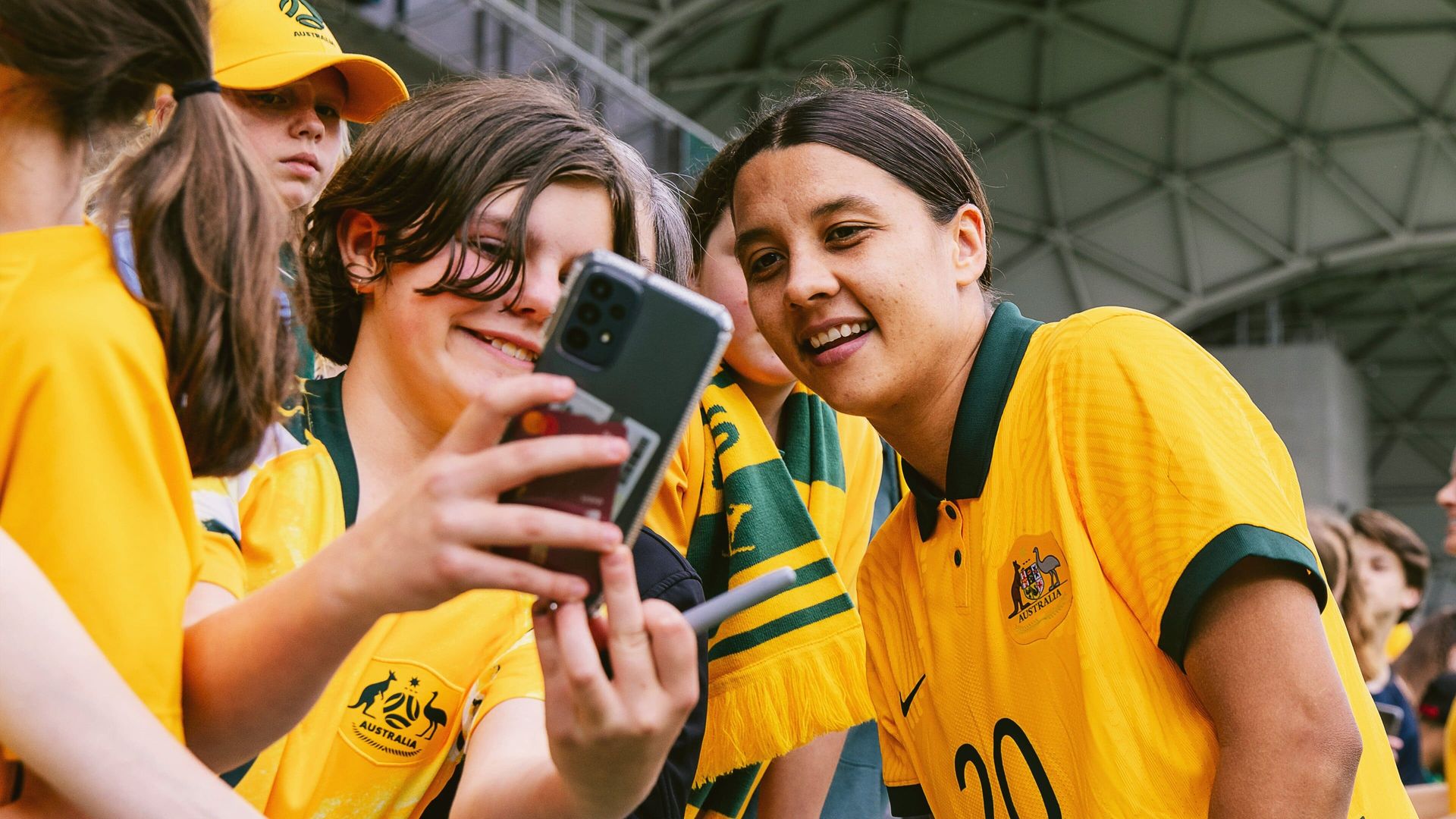 Matildas: The World at Our Feet background
