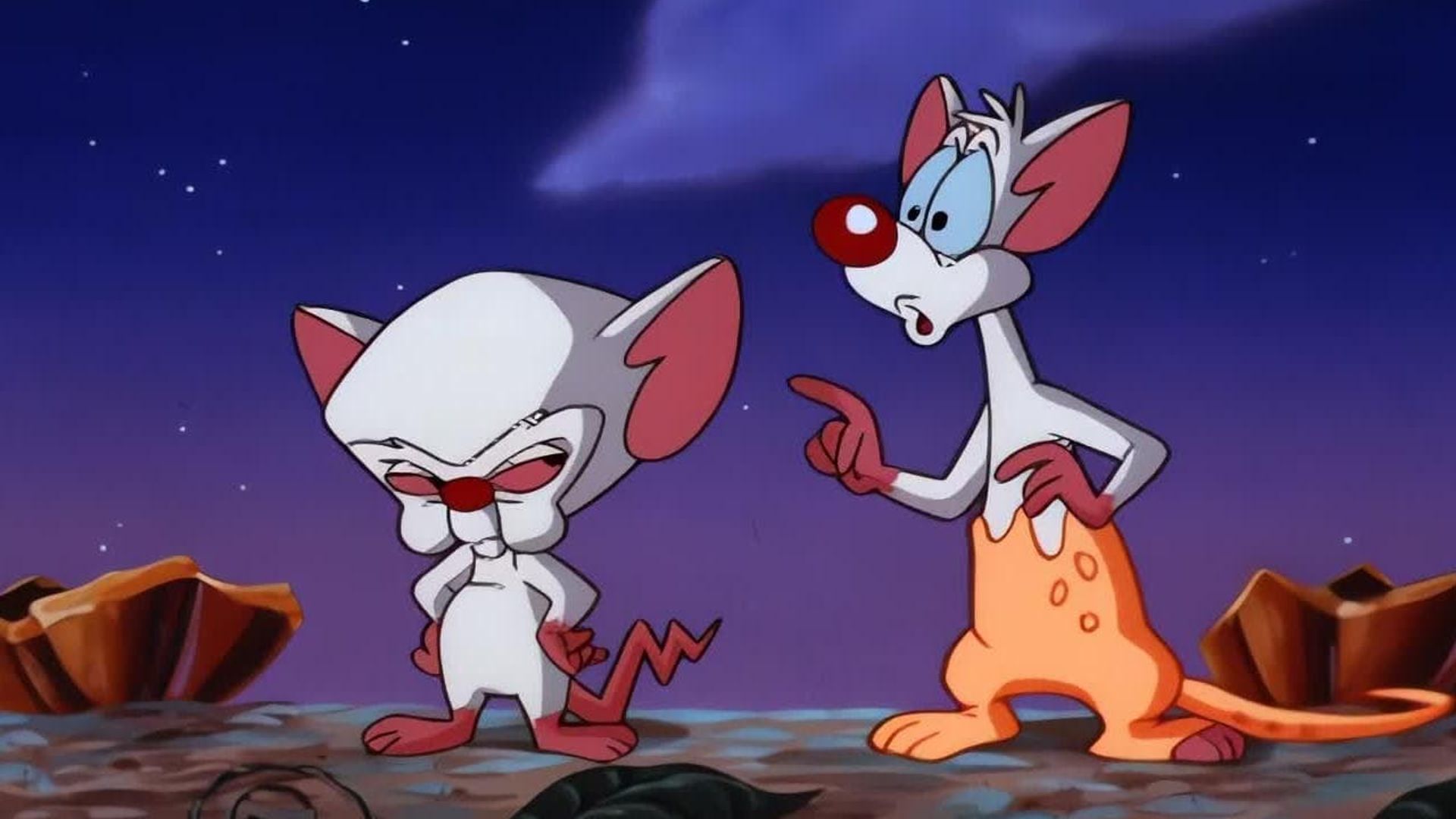 Pinky and the Brain background