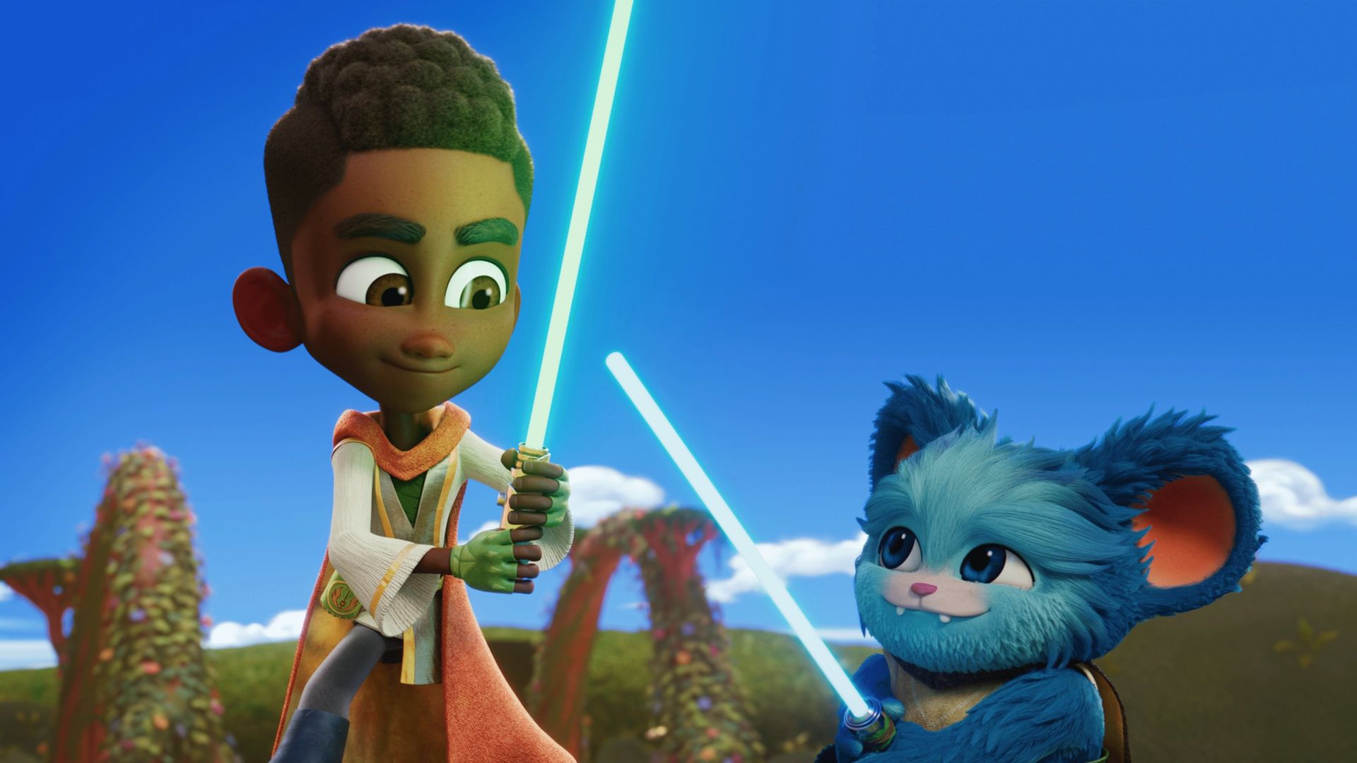 Young Jedi Adventures background