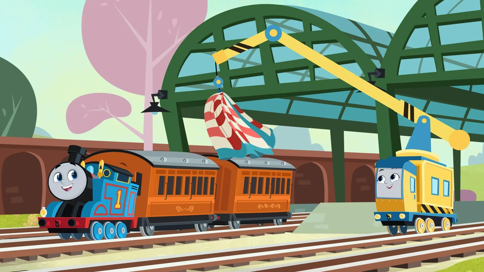 Thomas & Friends: All Engines Go background