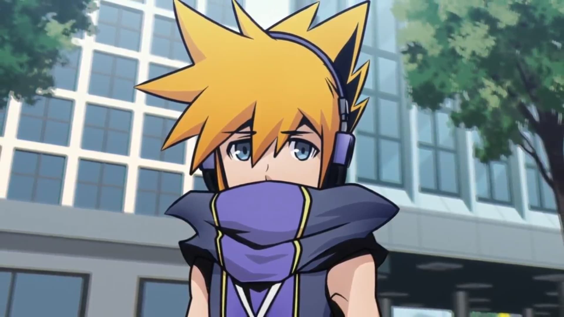 The World Ends with You: The Animation background