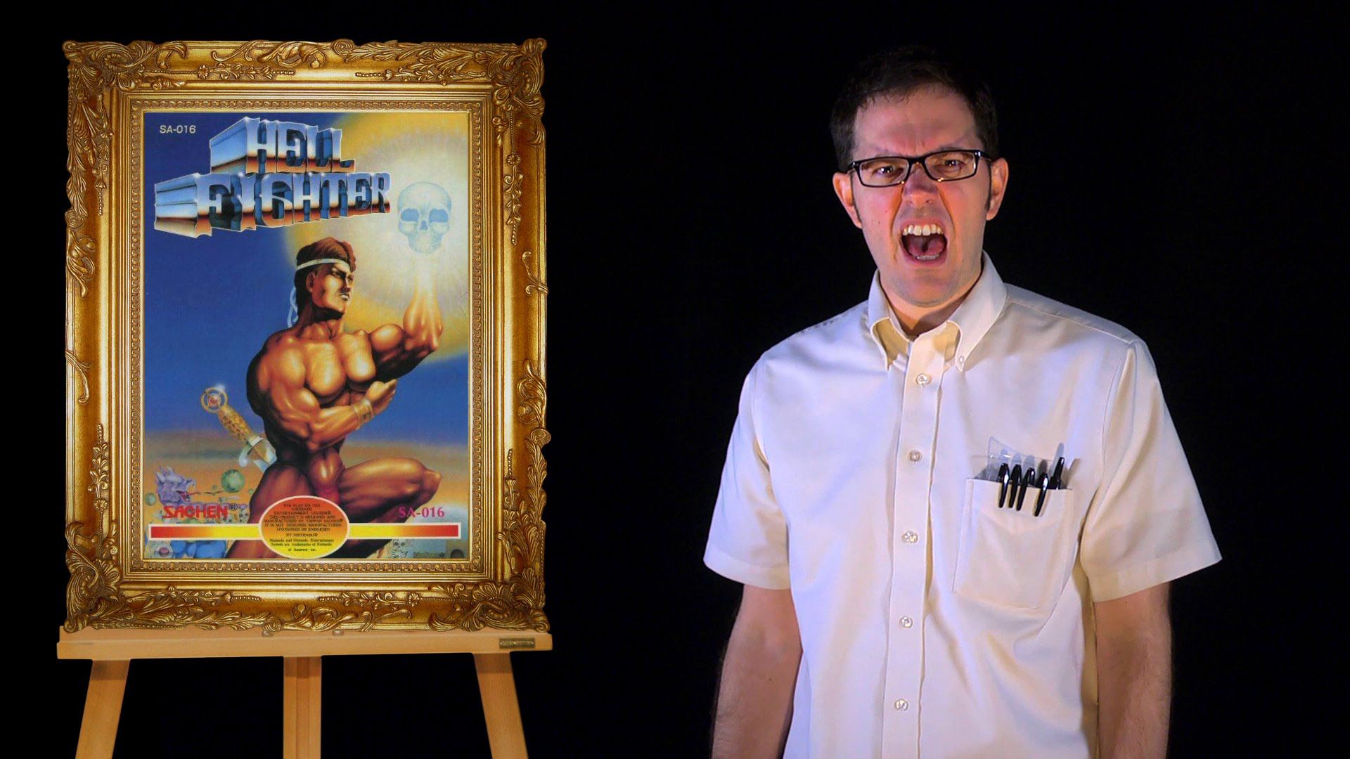 The Angry Video Game Nerd background