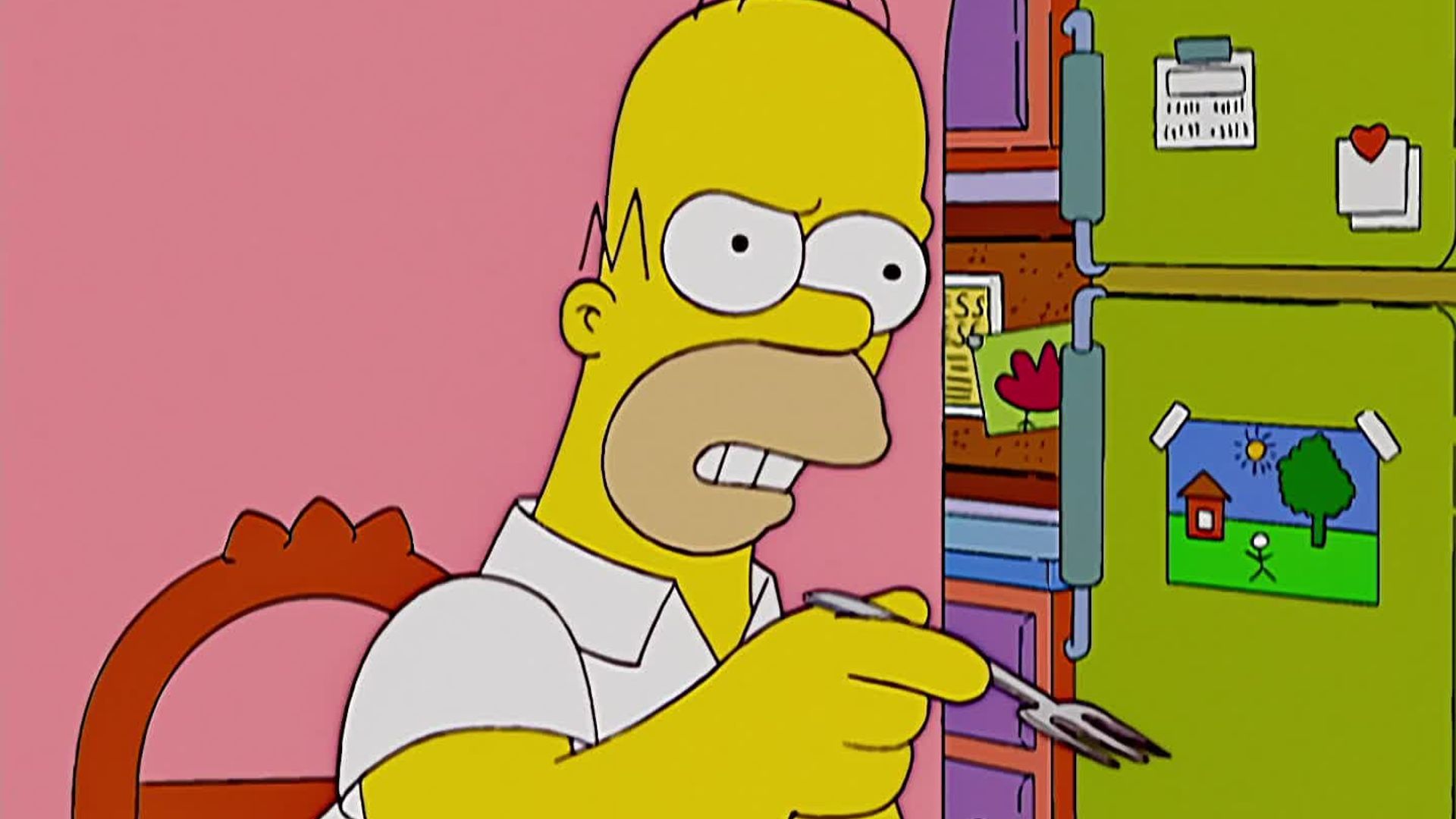 The Simpsons background