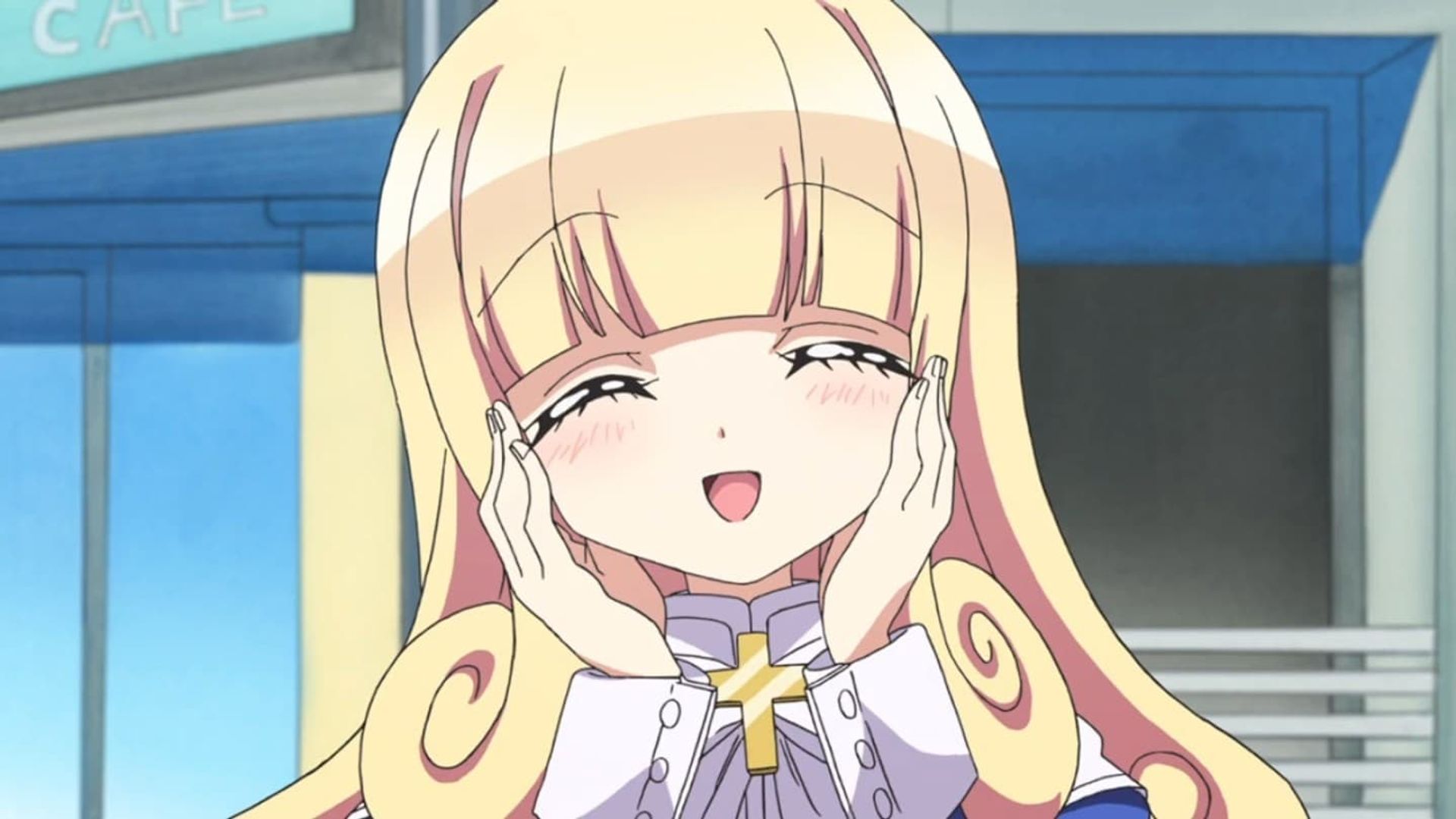 Jashin-chan Dropkick background