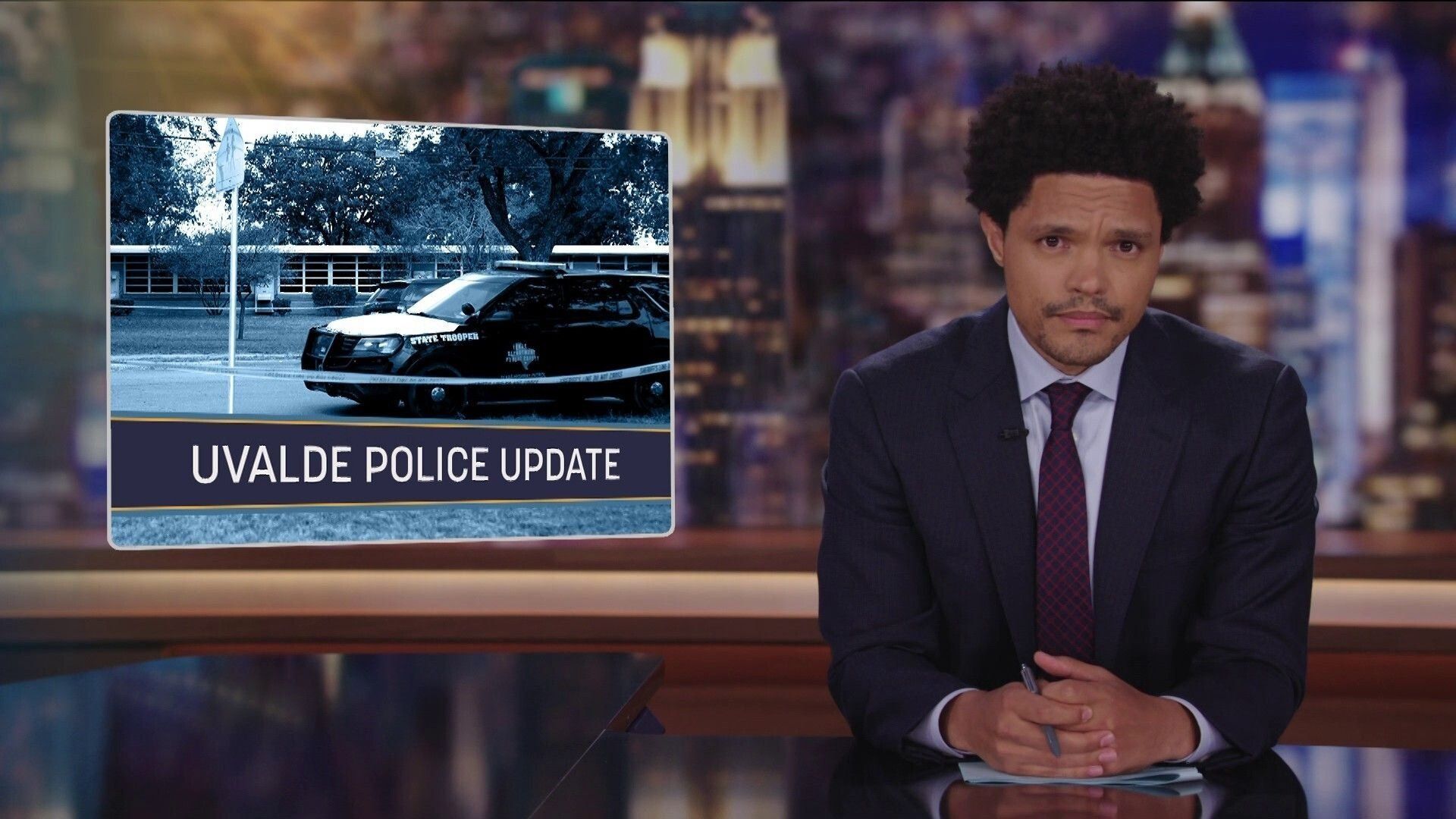 The Daily Show background