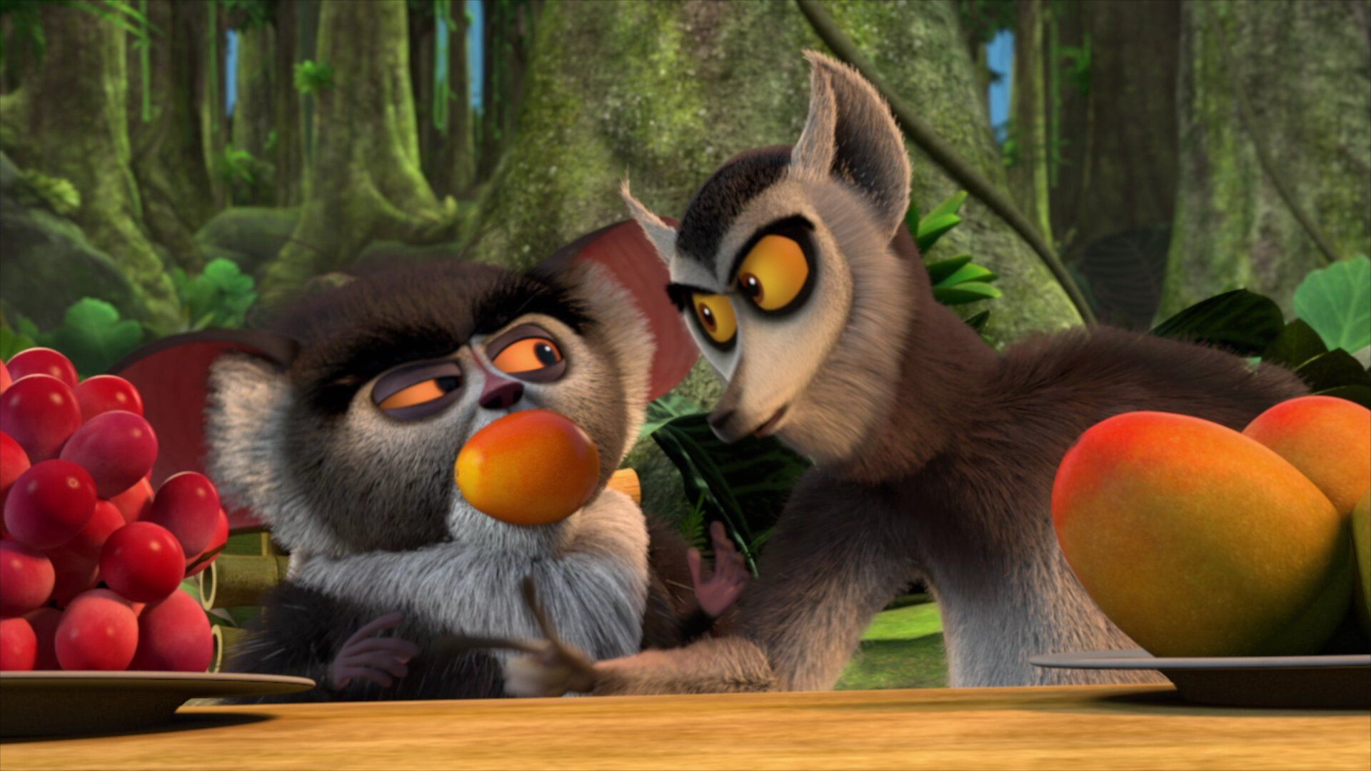 All Hail King Julien: Exiled background