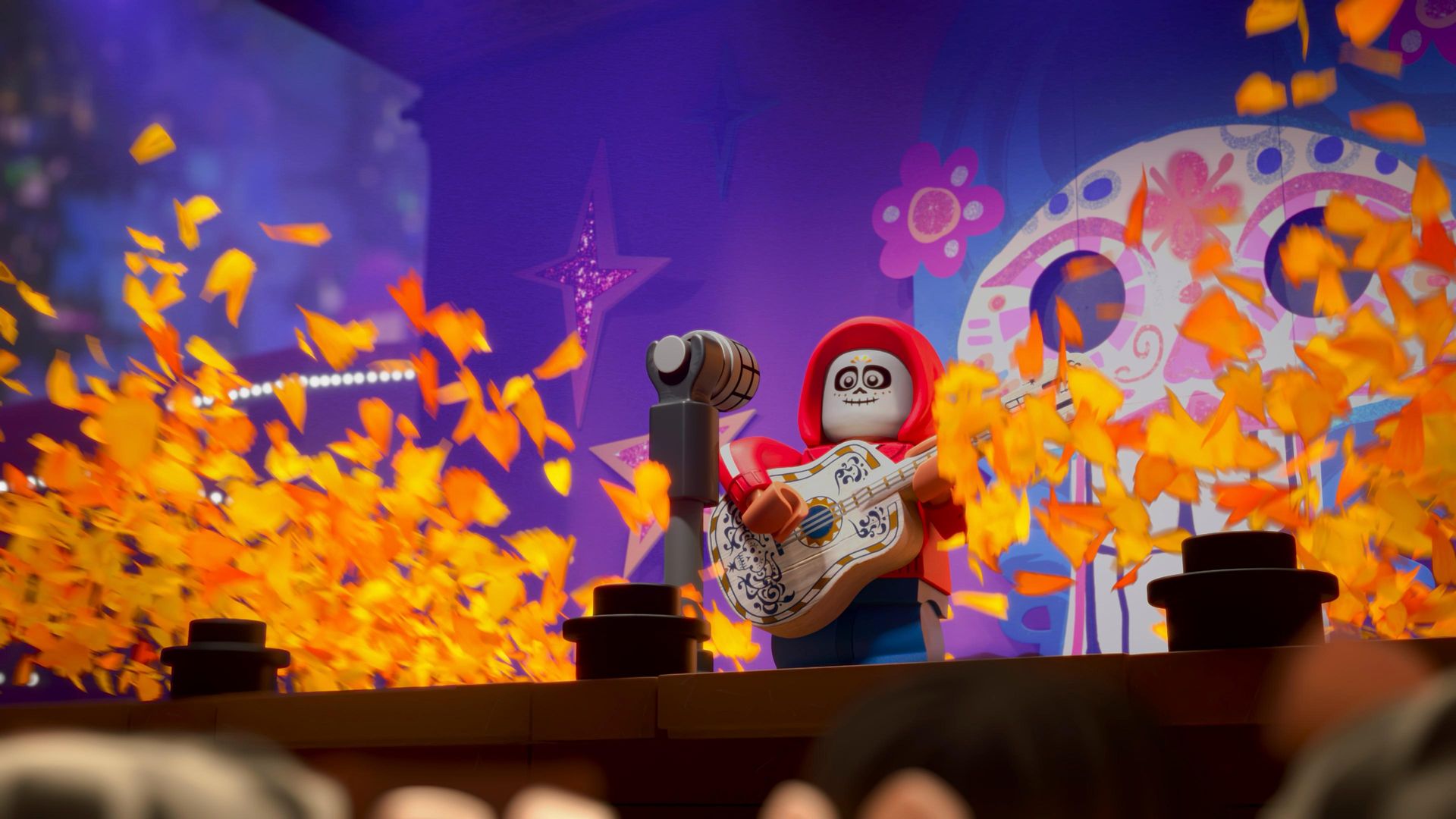 Lego Pixar: BrickToons background
