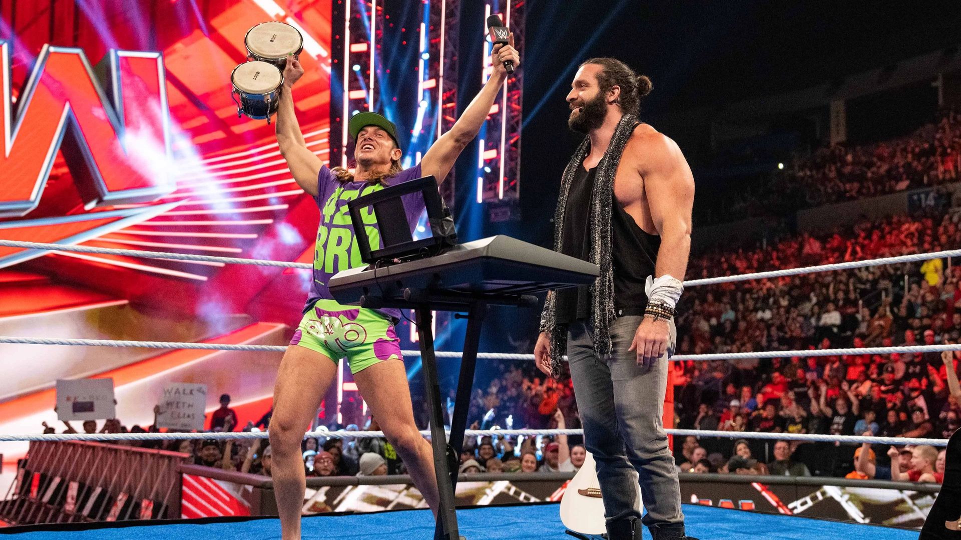 WWE Raw background