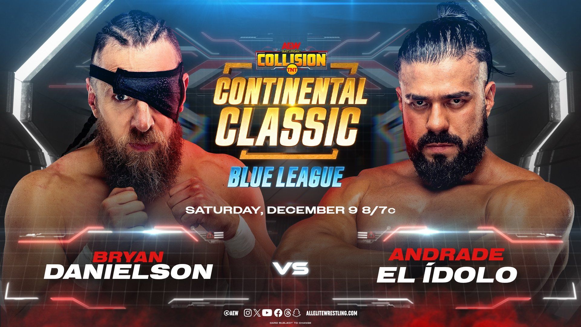 AEW Collision background