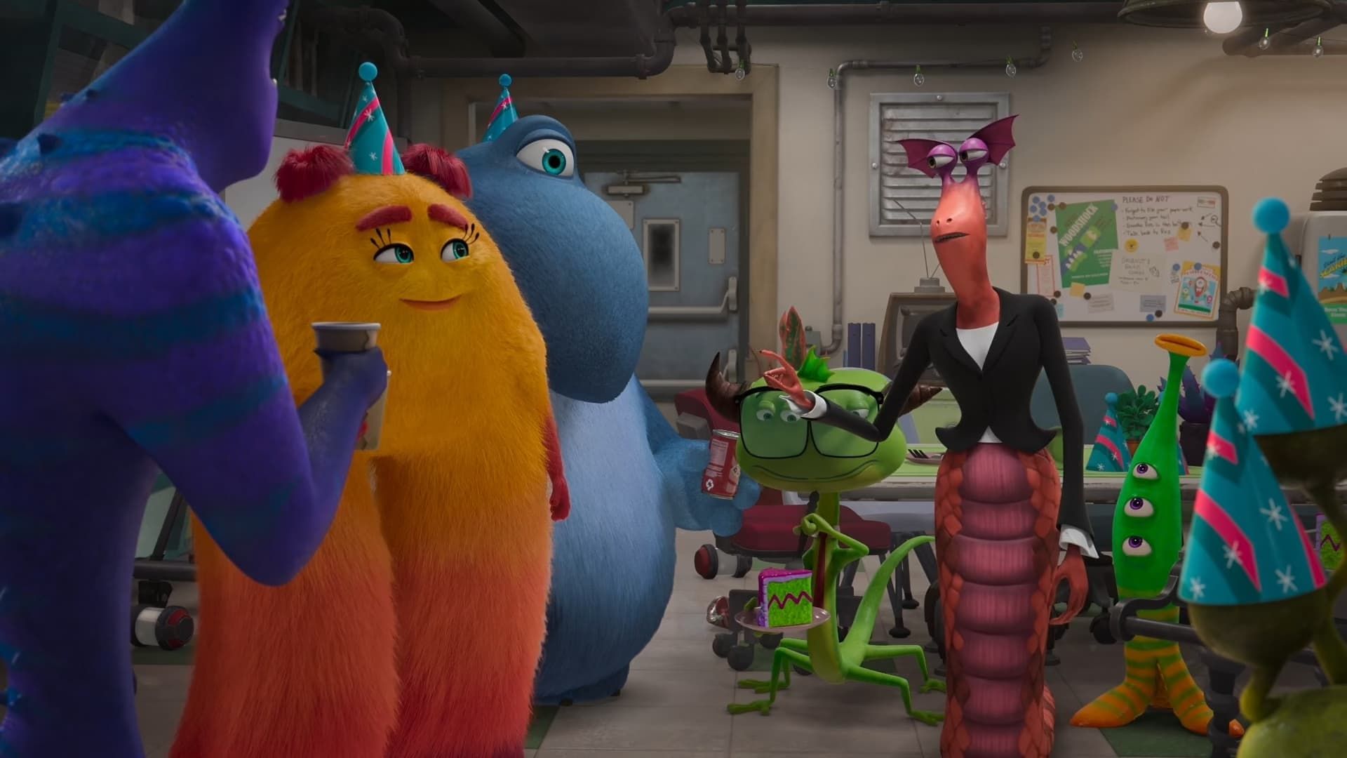 Monsters at Work background