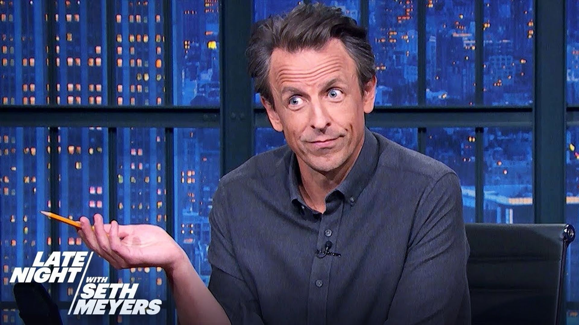 Late Night with Seth Meyers: Corrections" background
