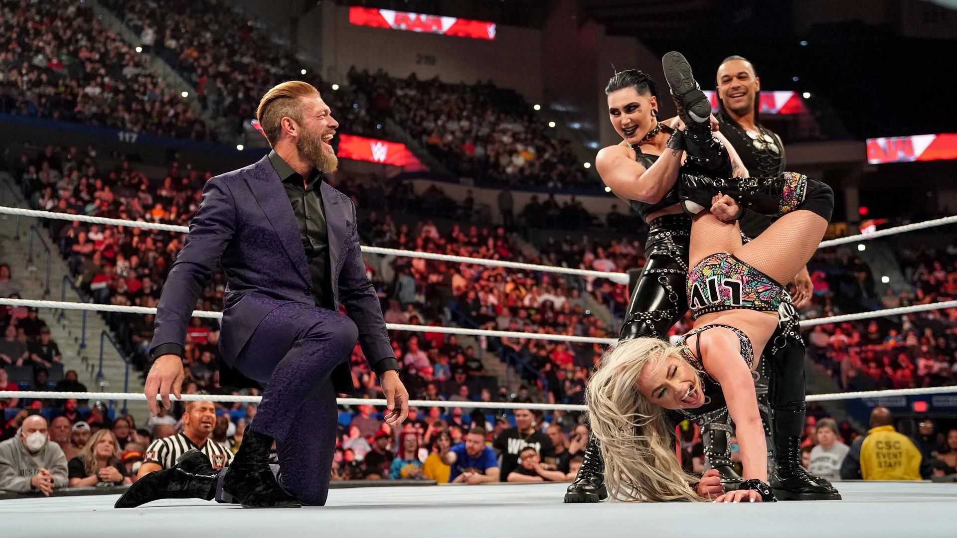WWE Raw background