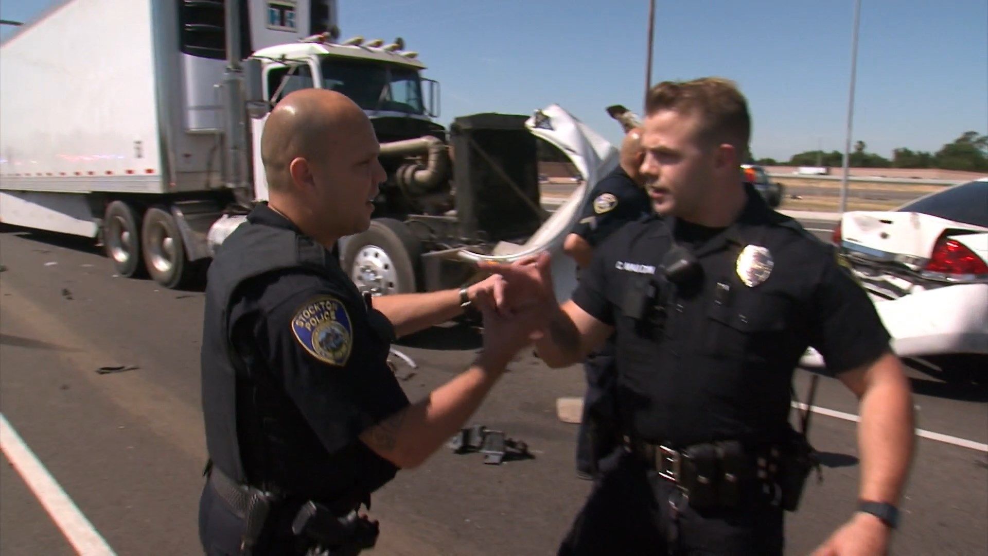 Cops background