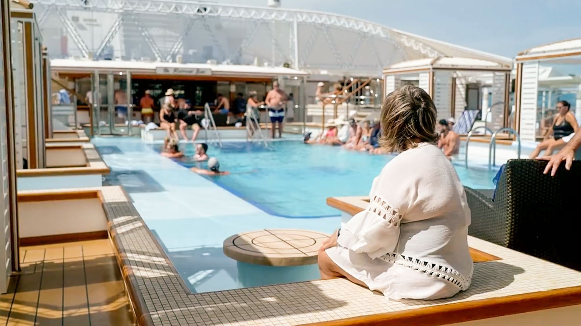 The Cruise: Fun-Loving Brits at Sea background