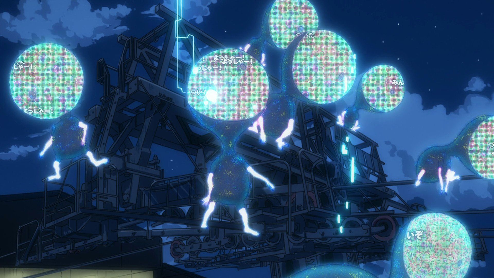 Gatchaman Crowds background