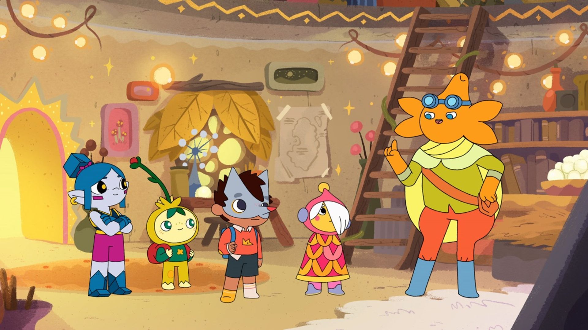 Wolfboy and the Everything Factory background