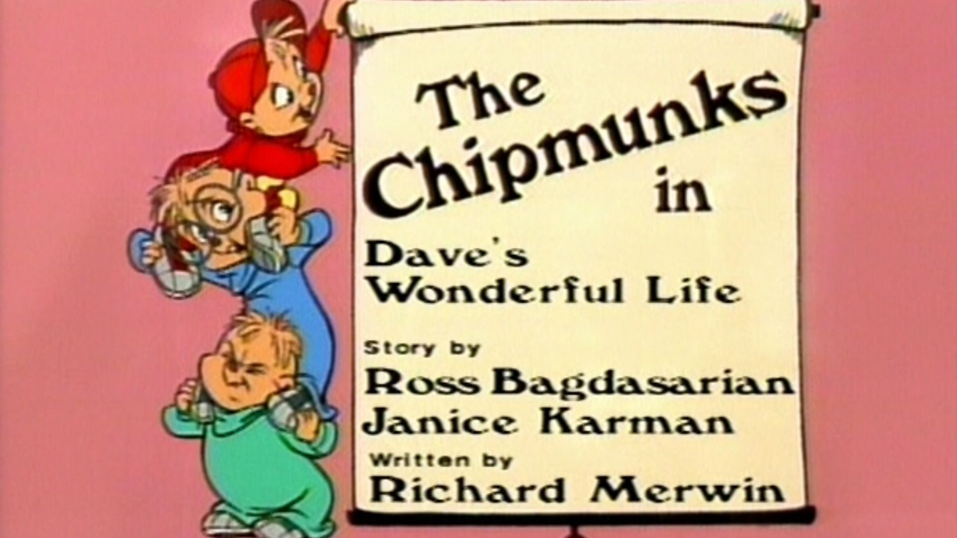 Alvin & the Chipmunks background