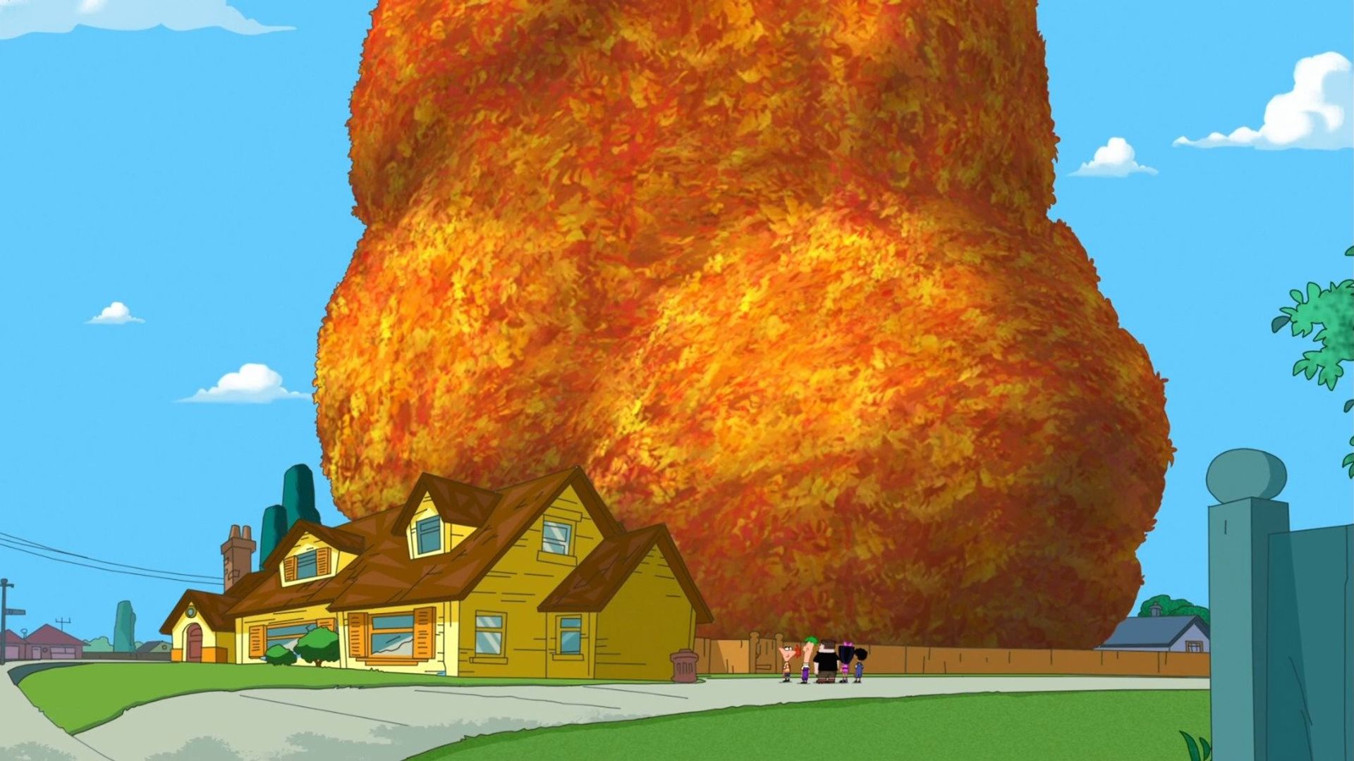 Phineas and Ferb background