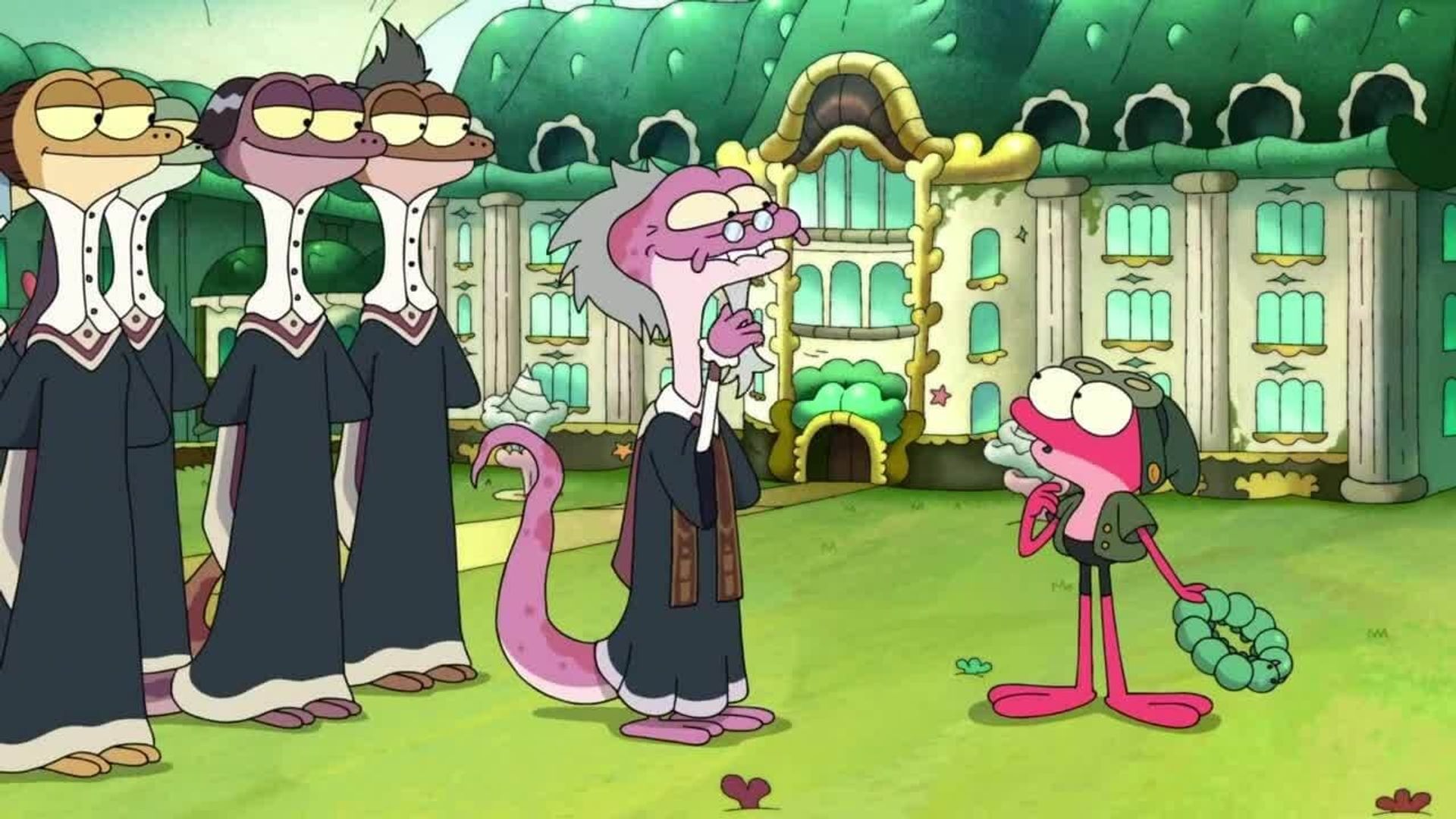 Amphibia background