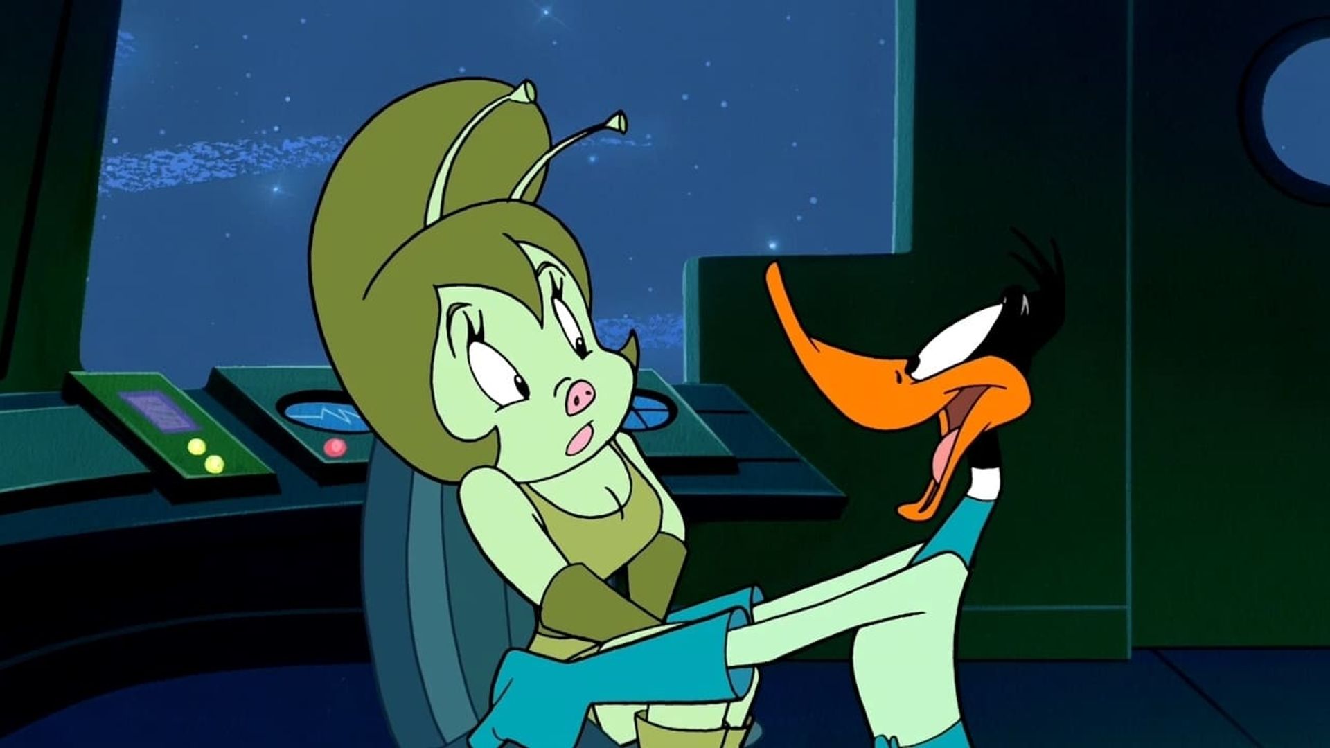 Duck Dodgers background