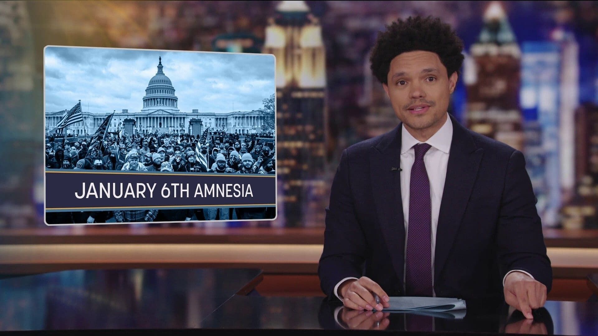 The Daily Show background