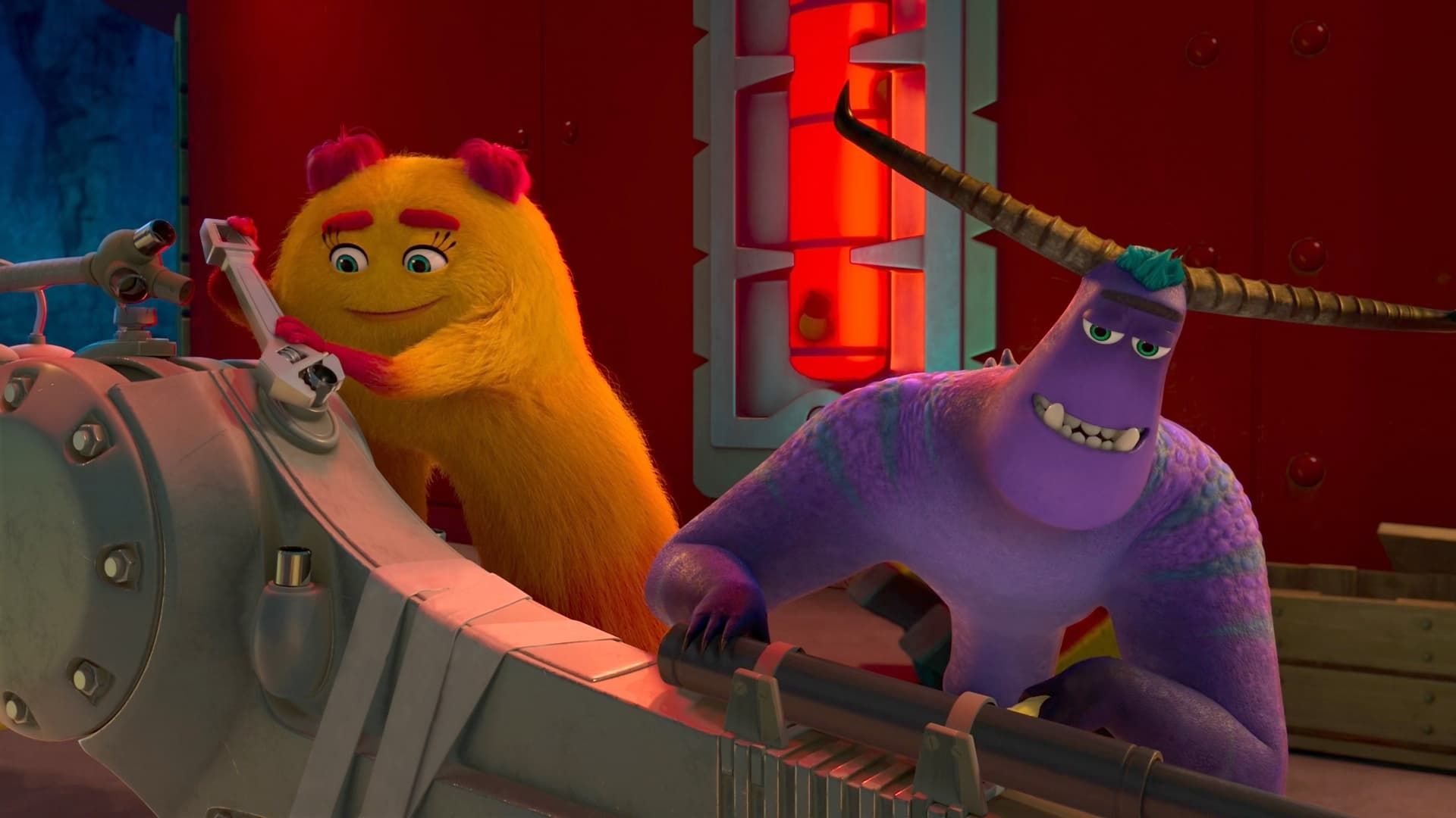 Monsters at Work background