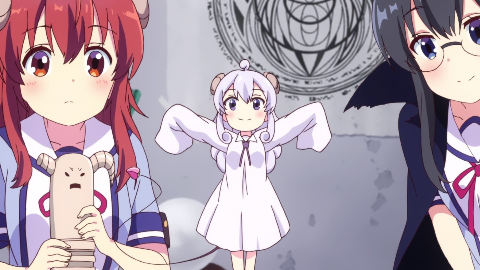 The Demon Girl Next Door background